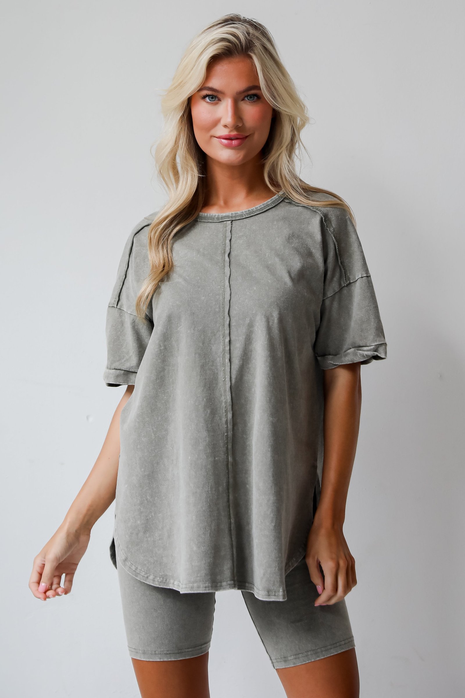 Comfy Mindset Oversized Tee - DU DEAL LT18