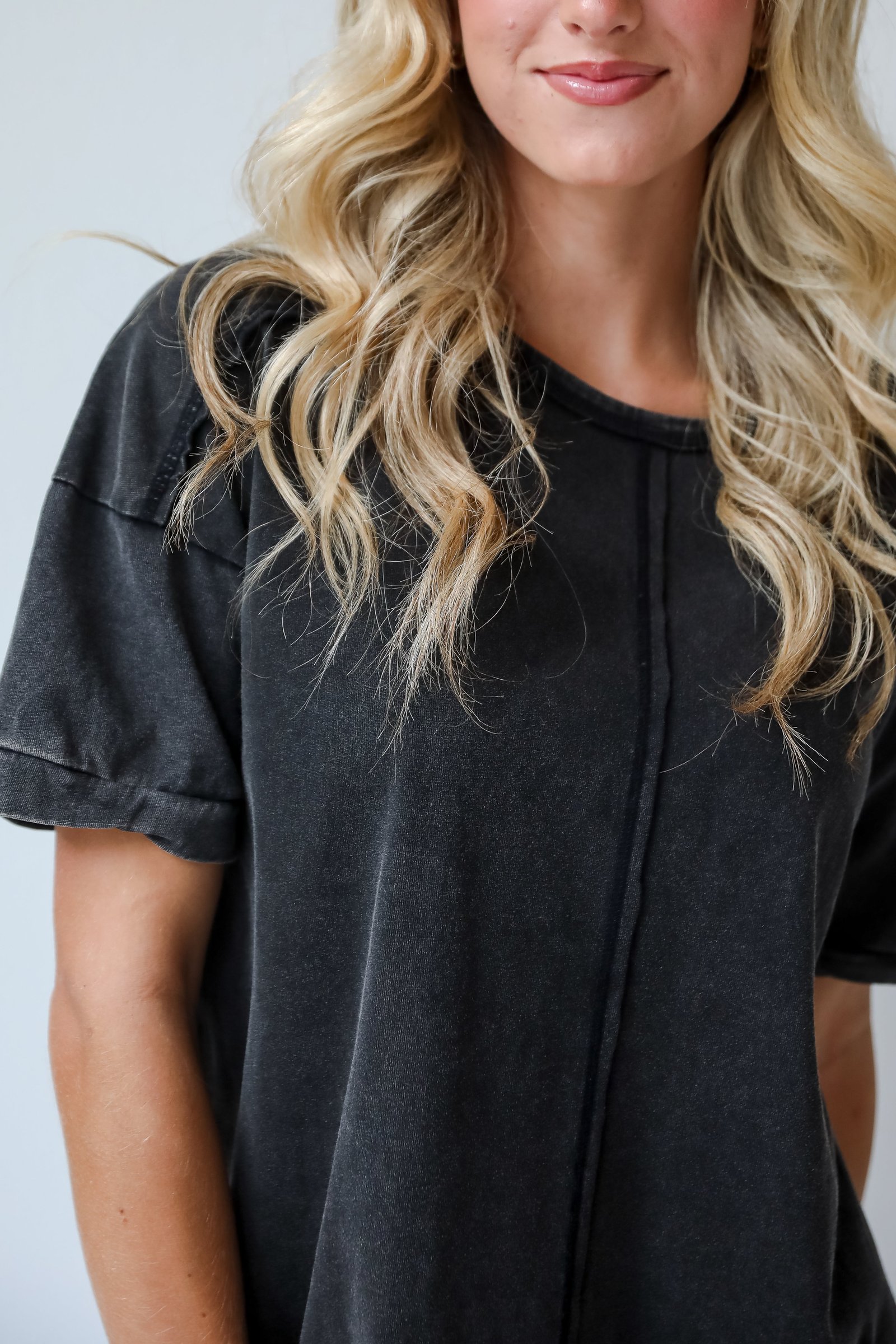 Comfy Mindset Oversized Tee - DU DEAL LT18